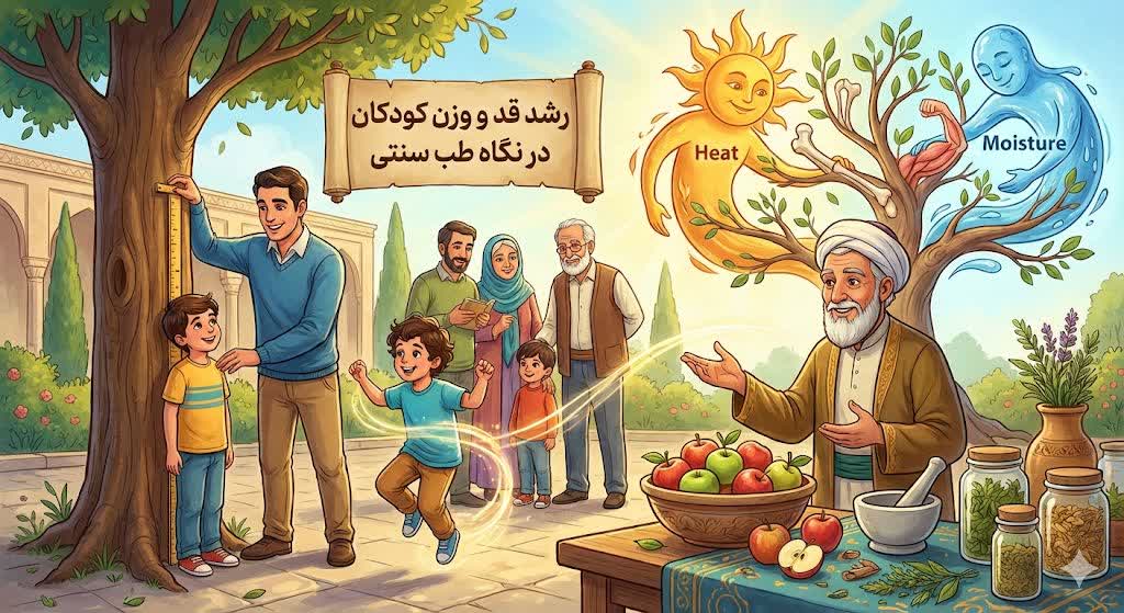بررسی مسئله رشد قد و وزن کودکان