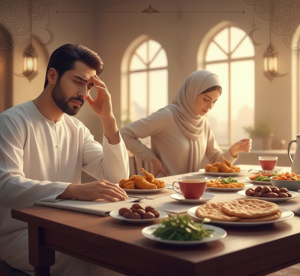نقش خشکی مزاج در بروز مشکلات ماه رمضان
