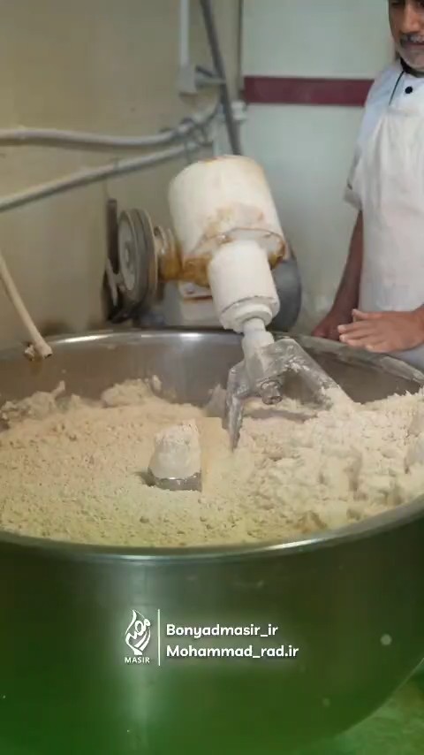 مرحله فرآوری خمیر نان کامل